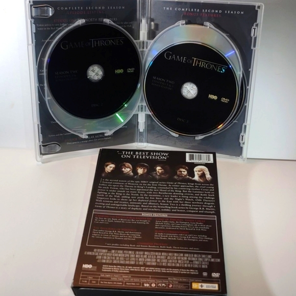 Game of Thrones, the Complete First and Second Season DVD's - Picture 7 of 7